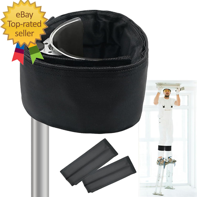 #ad 1 Pair Drywall Stilt Straps Comfort Padded Wide Stilt Straps to Relieve Pressur $31.02