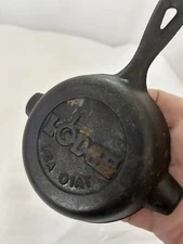 Lodge Classic Cast Iron Mini Skillet Spoon Rest Miniature Small Trinket USA!🇺🇸