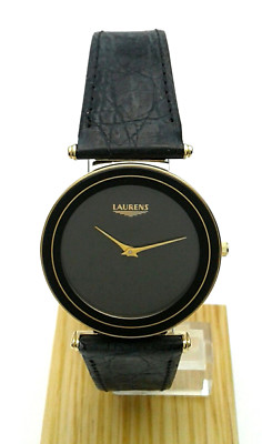 Armbanduhr LAURENS Etui Stahl Golden Nur Zeit