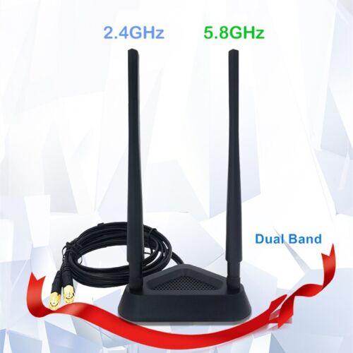 Optimize Signal Strength and Quality with Dual Band Extension Cable Antenna - Afbeelding 1 van 31