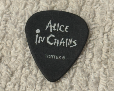 Alice in Chains Mike Inez Signature Guitar Pick Concert Tour Band