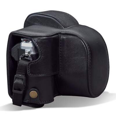 MegaGear Olympus OM-D E-M10 Mark IV Ever Ready Genuine Leather Camera Case