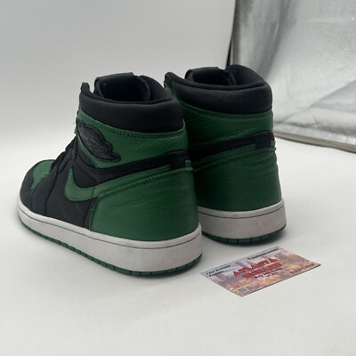 Size 10.5 - Jordan 1 Retro OG High Pine Green 2.0 Black