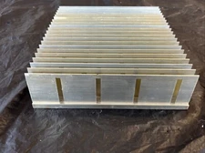 Aluminum Heat Sink Cooler 9 3/4" L x 8 1/2"W x 2 3/8" 4.3.5 lbs