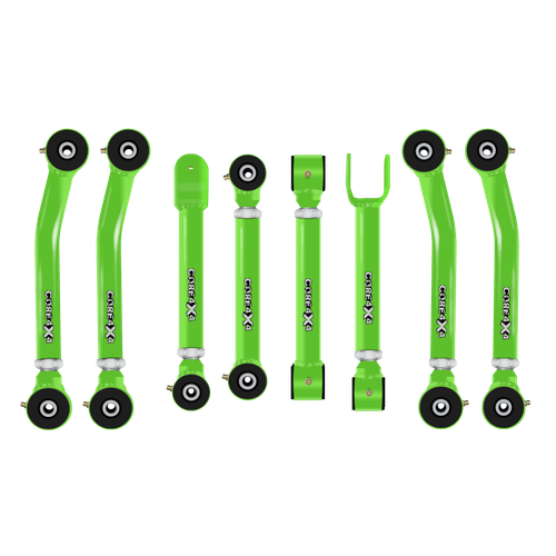 Core 4x4 Control Arms Cruise Complete Set Fits Jeep LJ/TJ Light Green