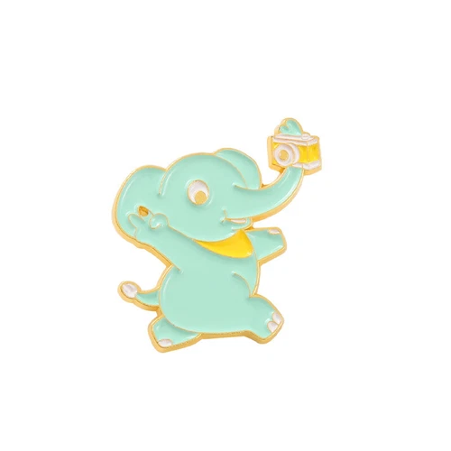 Kreative Cartoon-Tier-Brosche Anstecknadel Emaille-Pins Abzeichen SchmuckD - Bild 295 von 326