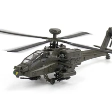 Boeing AH-64 Apache Helicopter Model Diecast US Military Army Airplane Model