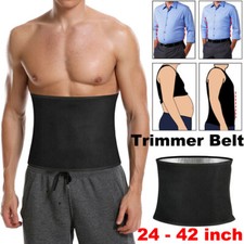 Waist Trimmer Belt - Neoprene Waste Trainer Hot Sweat Band for Workout Belt