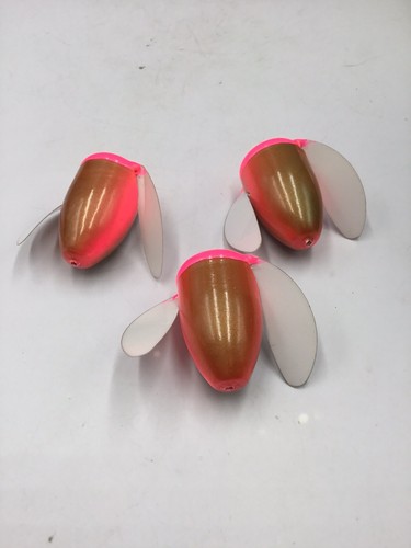 3 Worden’s Spin N Glo Bronze Pink Yakima Bait Fishing 1 7/8” Lure Fishing - Picture 4 of 5