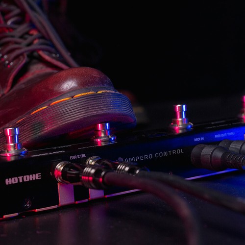 Hotone Ampero Control 4 Button Bluetooth MIDI Fuß Controller Pedal DE - Bild 7 von 7