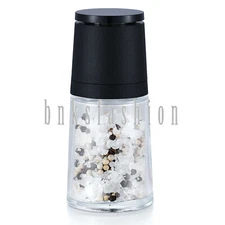 Salt and Pepper Grinder Manual Glass Shaker Adjustable Coarseness BBQ Spice Mill