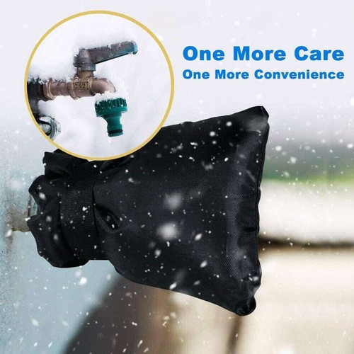 1/2/4Pcs Outdoor Faucet Cover Winter Hose Bib Protector Spout Cover Anti-Freeze - Picture 2 of 15