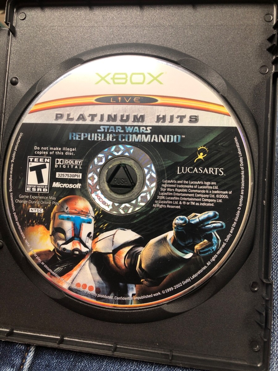 Republic Commando Xbox - Disc Only - Platinum hits | eBay