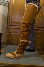 WW1 Royal flying corp  Fug boots - custom made to measure -Jean Gaborit classics