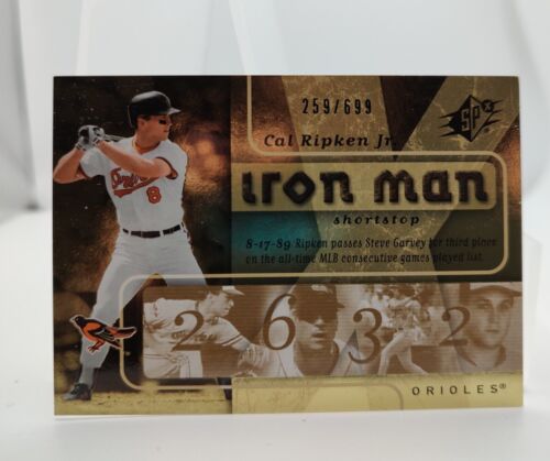 2007 SPx Iron Man /699 Cal Ripken Jr #IM47 HOF