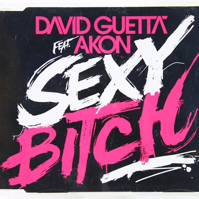 Music Musik MAXI CD David Guetta Feat. Akon   Sexy Bitch Sehr Gut