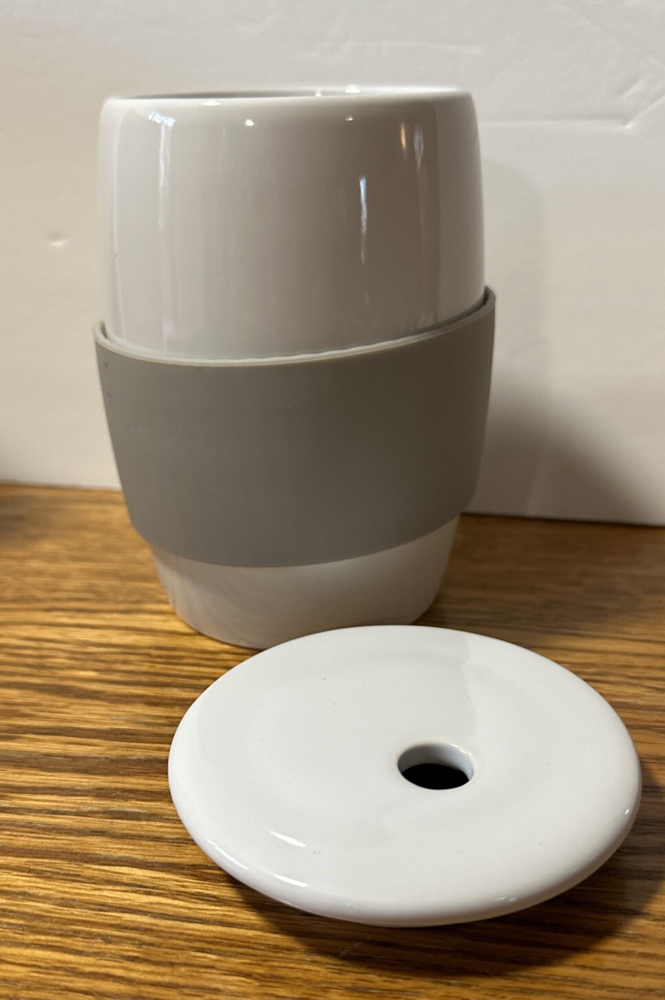 Egg Cooker Pampered Chef Ceramic with Directions and Recipes New In Box