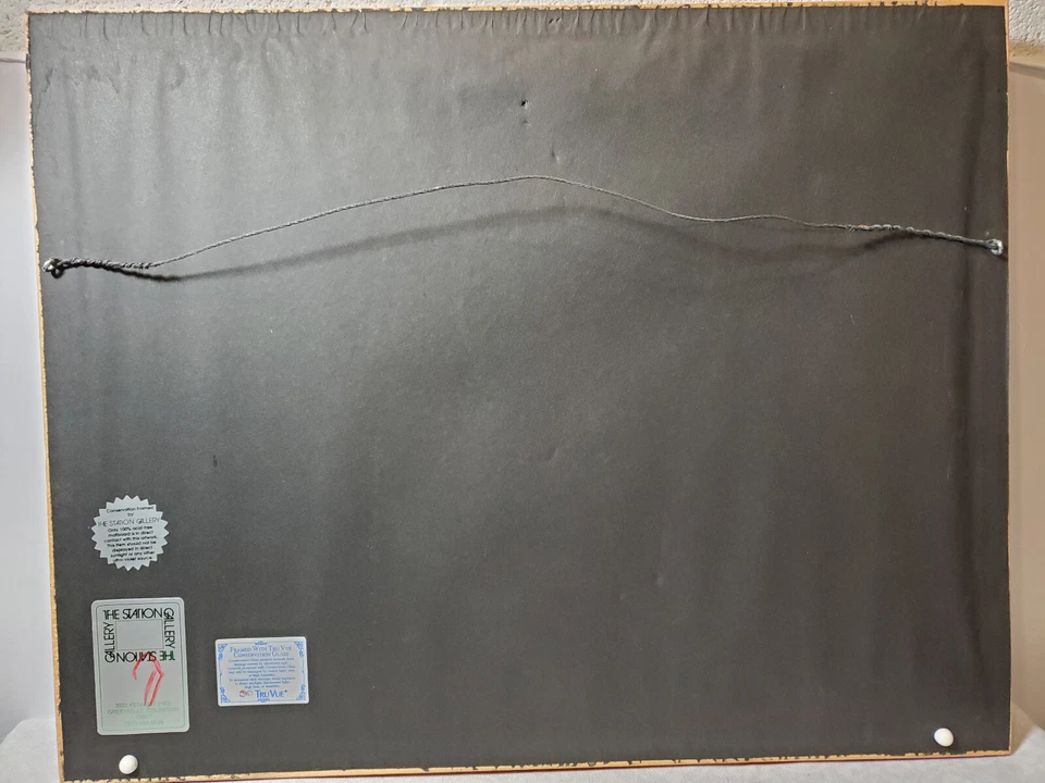 Pintura Arca de Noé decoración para colgar en la pared 1999 Kent Haydock habitación infantil para niños Foto 4 de 4