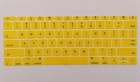(B) Copritastiera gialla MacBook versione USA. Leggi descrizione completa