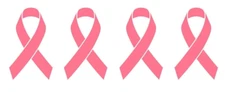 Breast Cancer Awareness Ribbon Sticker Pink Car Window Vinyl SUV Decal -ANY SIZE
