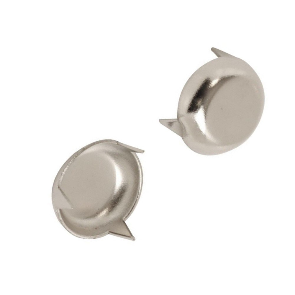 SILVER FURNITURE GLIDES Metal Glide Dome Knock In Table Chair Leg Feet