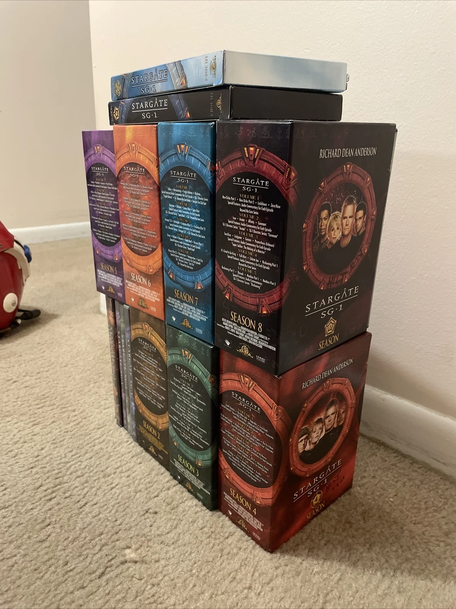 STARGATE SG-1 DVD Set Seasons 1-10 Complete Series 1, 2, 3, 4, 5