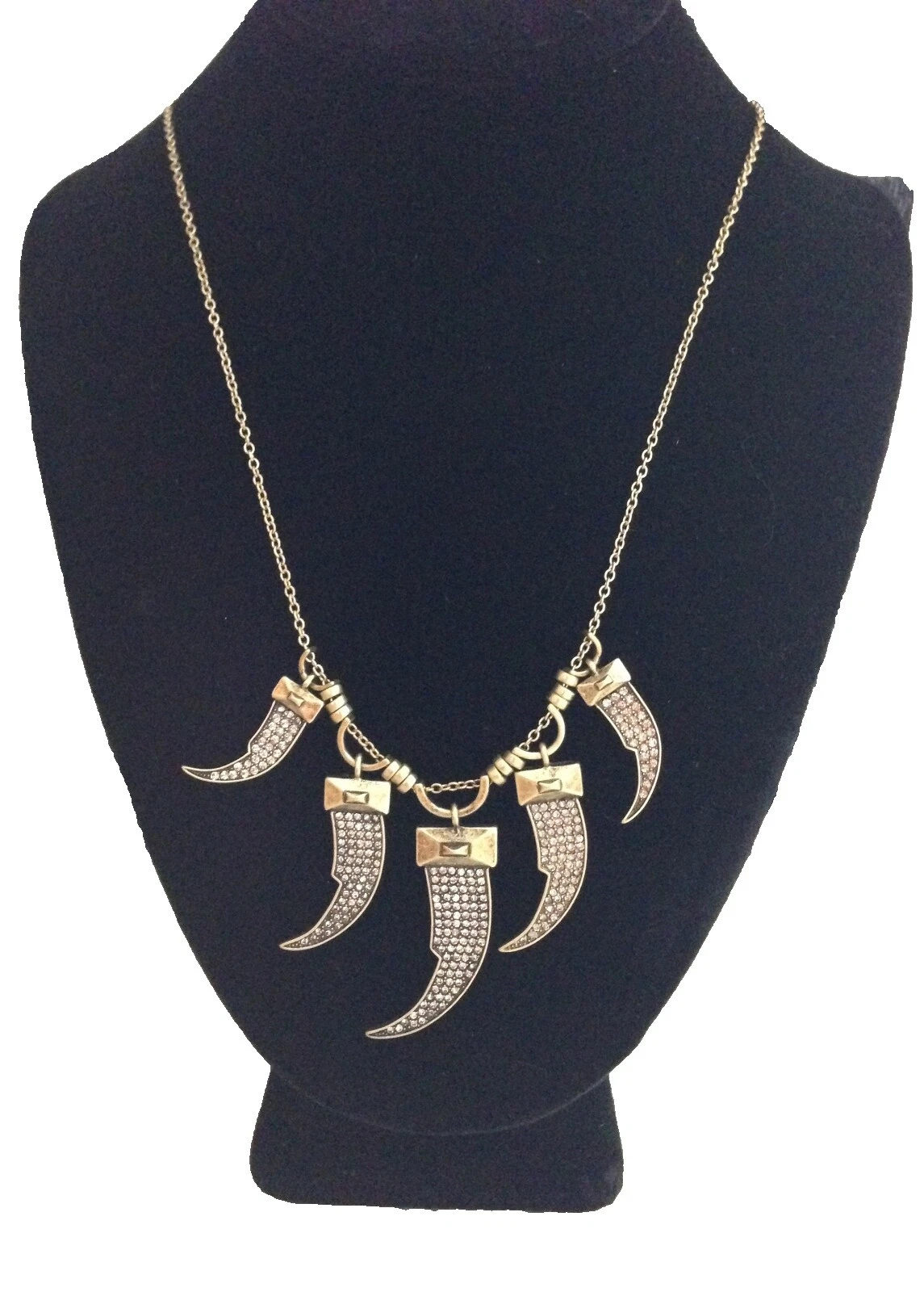 Declaración de cristal Rebecca Minkoff Moda Collares y Colgantes