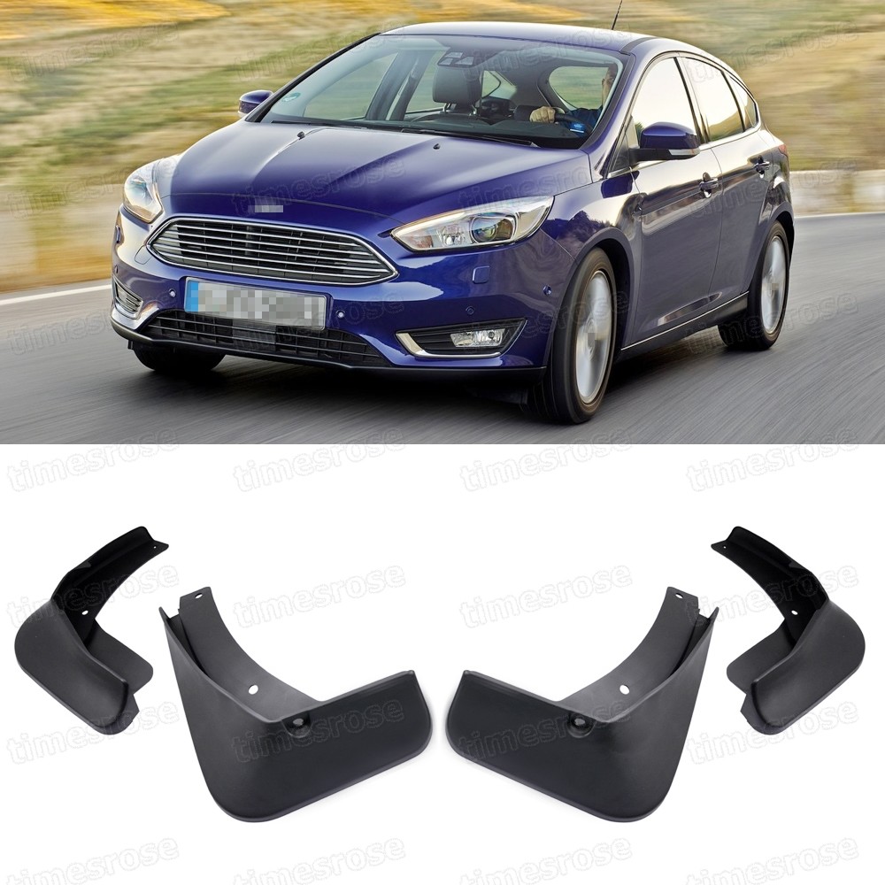 Ford Focus 5-Door 2015-2018 Mud Flaps Splash Guards Fender Mudguards-image