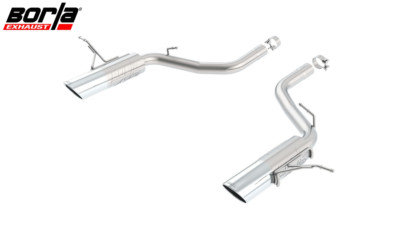 Borla ATAK Axle-Back Exhaust w/5'' Chrome Tips For 12-14 Jeep Grand Cherokee SRT8
