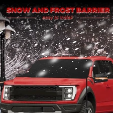 For Ford Ranger Front Windshield Snow Cover Frost Guard with Side Mirror Covers