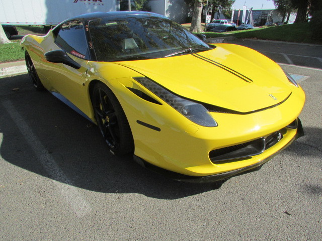 Ferrari 458 Italia, Speciale, Spider, CRB Heat Shield, Used, P/N 262448