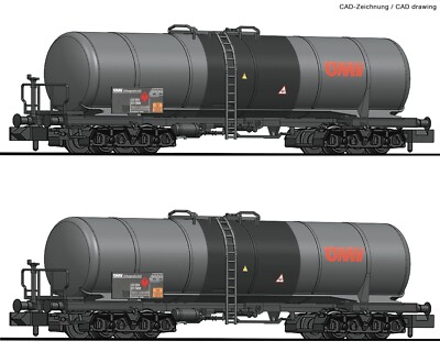 LILIPUT BACHMANN L222504 - Wagon citerne ÖMV des ÖBB - Antique MarcBea