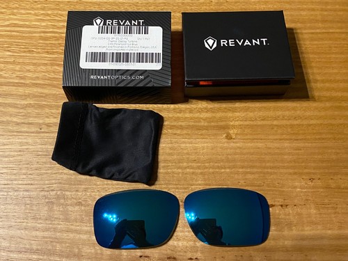 Oakley Turbine Replacement Lenses by Revant Optics, Elite Polarized Ice Blue / P - 第 12/12 張圖片