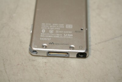 WALKMAN NW-S774 8GB ブラック Sony Walkman NW-S774 8GB MP3 Digital Player Gold Tested