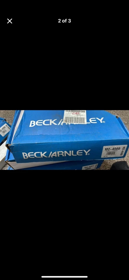 UBA1024569 Beck Arnley Control Arm Front Passenger Right Side Lower Hand - Image 2 of 2