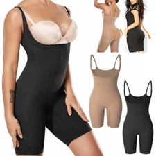 Women Tummy Control Shaper Girdle Waist Trainer Butt Lifter Bodysuit US