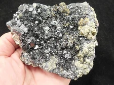 PYRAMID Shaped Crystals! Tetrahedron Sphalerite Crystals w/ Chalcopyrite 878gr