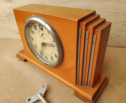 Reloj soviético URSS constructivismo RARO estilo mausoleo cubismo era Stalin - Imagen 2 de 8