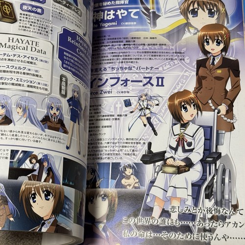 Rare Official Magical Girl Lyrical Nanoha Fanbook Vol.1+2 Japan Anime Art Book - Bild 6 von 24