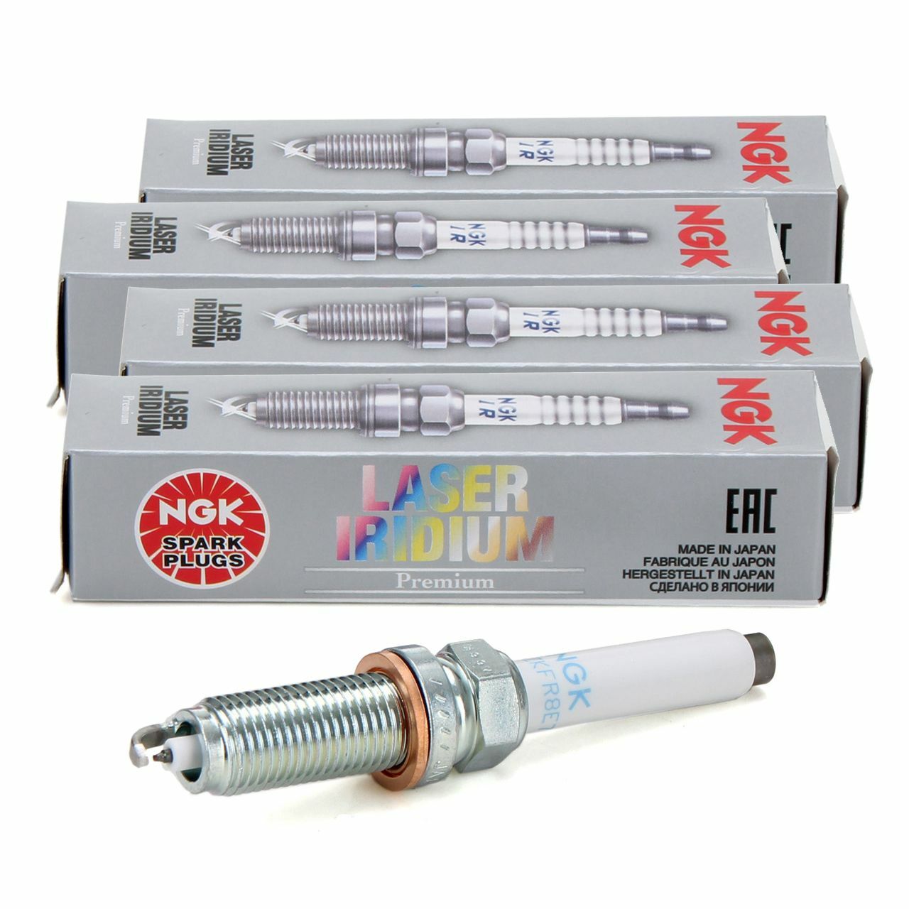 4x NGK 90654 SILZKFR8E7S Zündkerze für MERCEDES W176 W246 W205 W212 ...