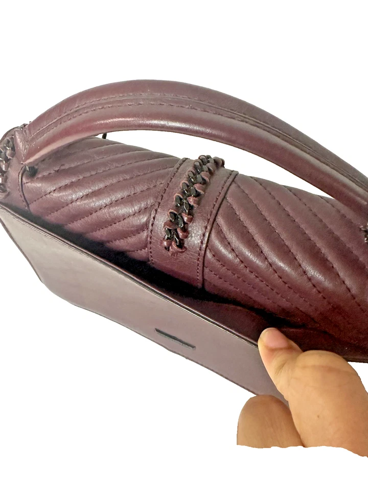 *Usado* Bolso Bandolera Rebecca Minkoff Love - Cereza Oscura - Mediano Foto 4 de 4