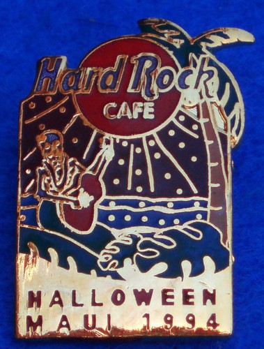 BARGAIN LOGO STAFF GRAND OPENING HALLOWEEN JAZZ RECORD Hard Rock Cafe 5 PINS LOT - Picture 6 of 6