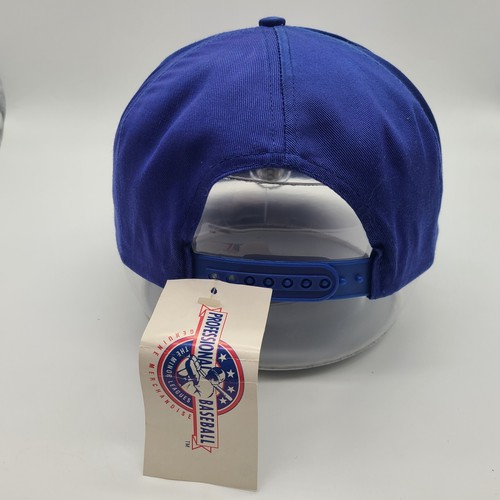 Cappello Snapback Vintage Columbus Clippers Blu Ufficiale Minor League Baseball Nuovo con etichette - Foto 4 di 8