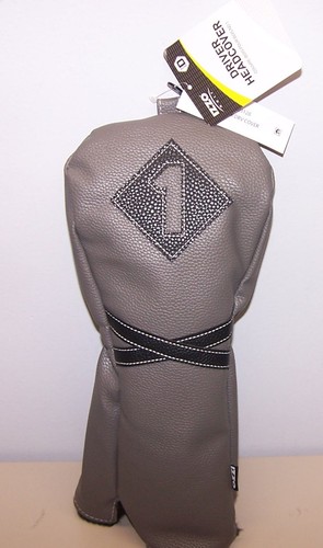 Cubierta para la cabeza del club de conductor de golf Izzo, gris/negro - Imagen 3 de 4