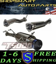 TSUDO PERFORMANCE FOR SUBARU IMPREZA 2.5L RS 2000 CATBACK EXHAUST BURNT TIP 
