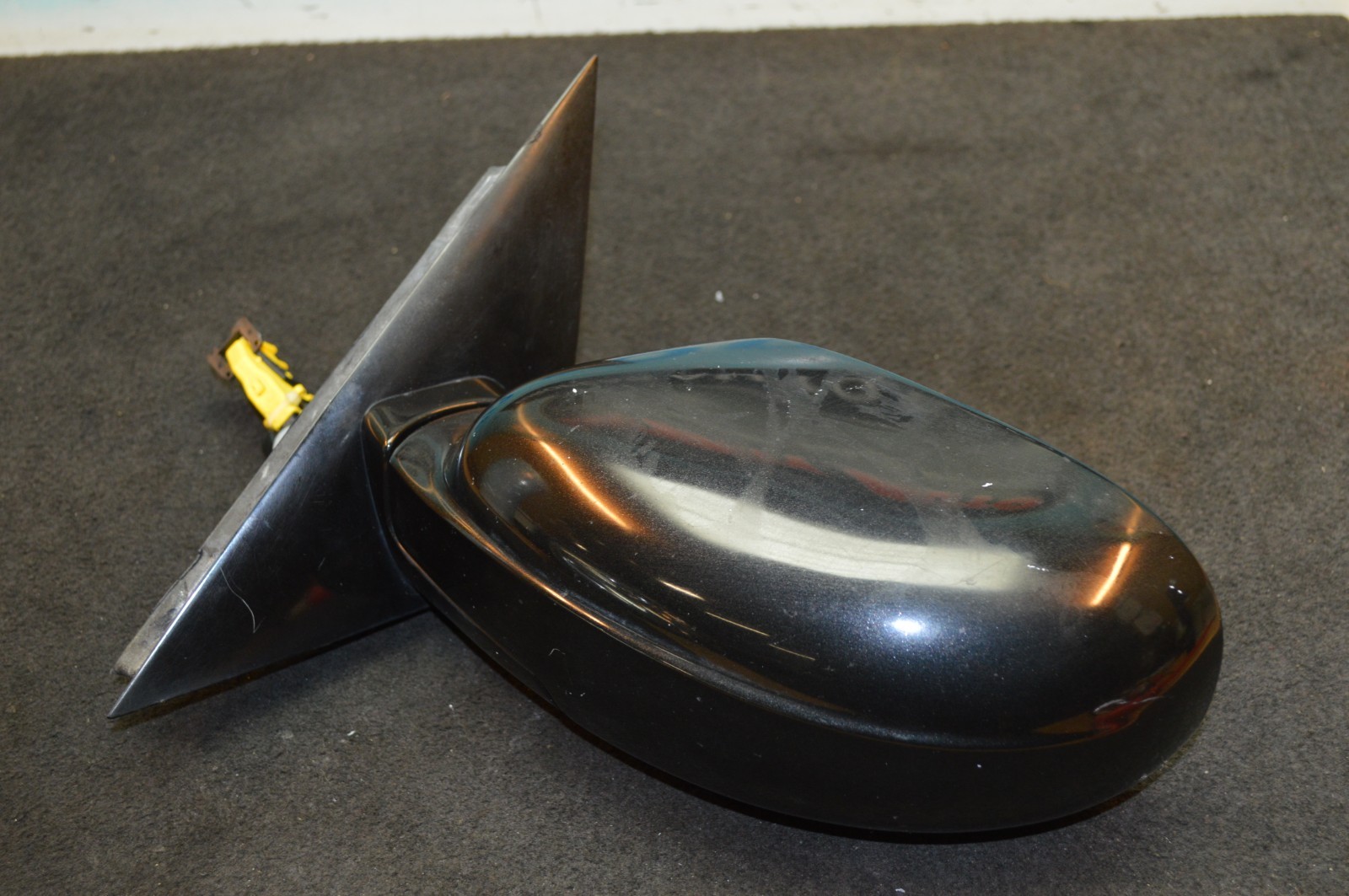 2006 M139 MASERATI QUATTROPORTE FRONT LEFT DRIVER SIDE DOOR MIRROR BLACK