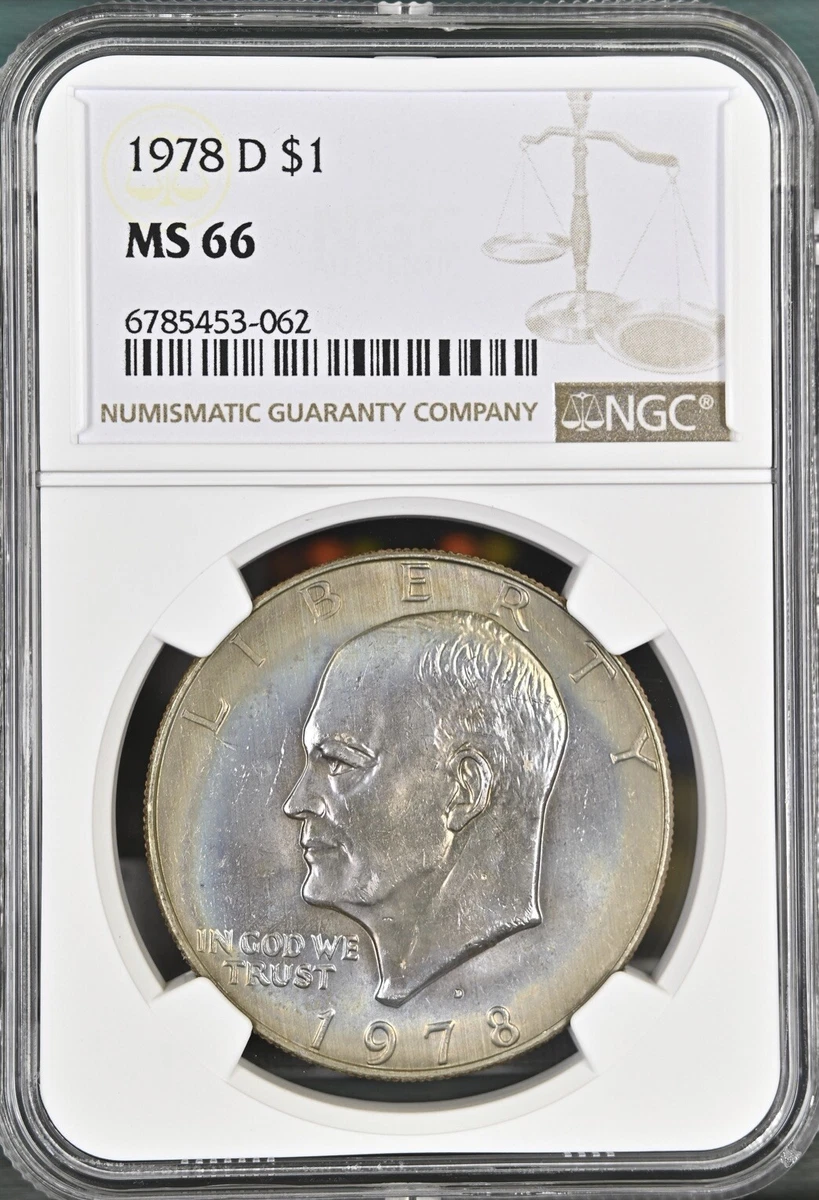 MS 66 Graded 1978 Eisenhower Dollars (1971-1978) for sale | eBay