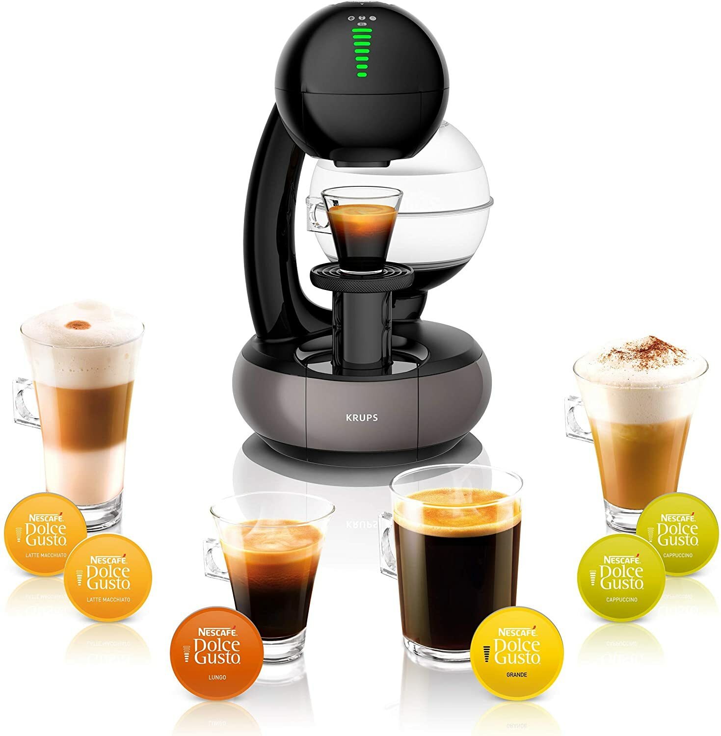 Krups Nescafé Dolce gusto Esperta Kp3108 - cafetera monodosis 1.4 titanio |  Compra online en eBay