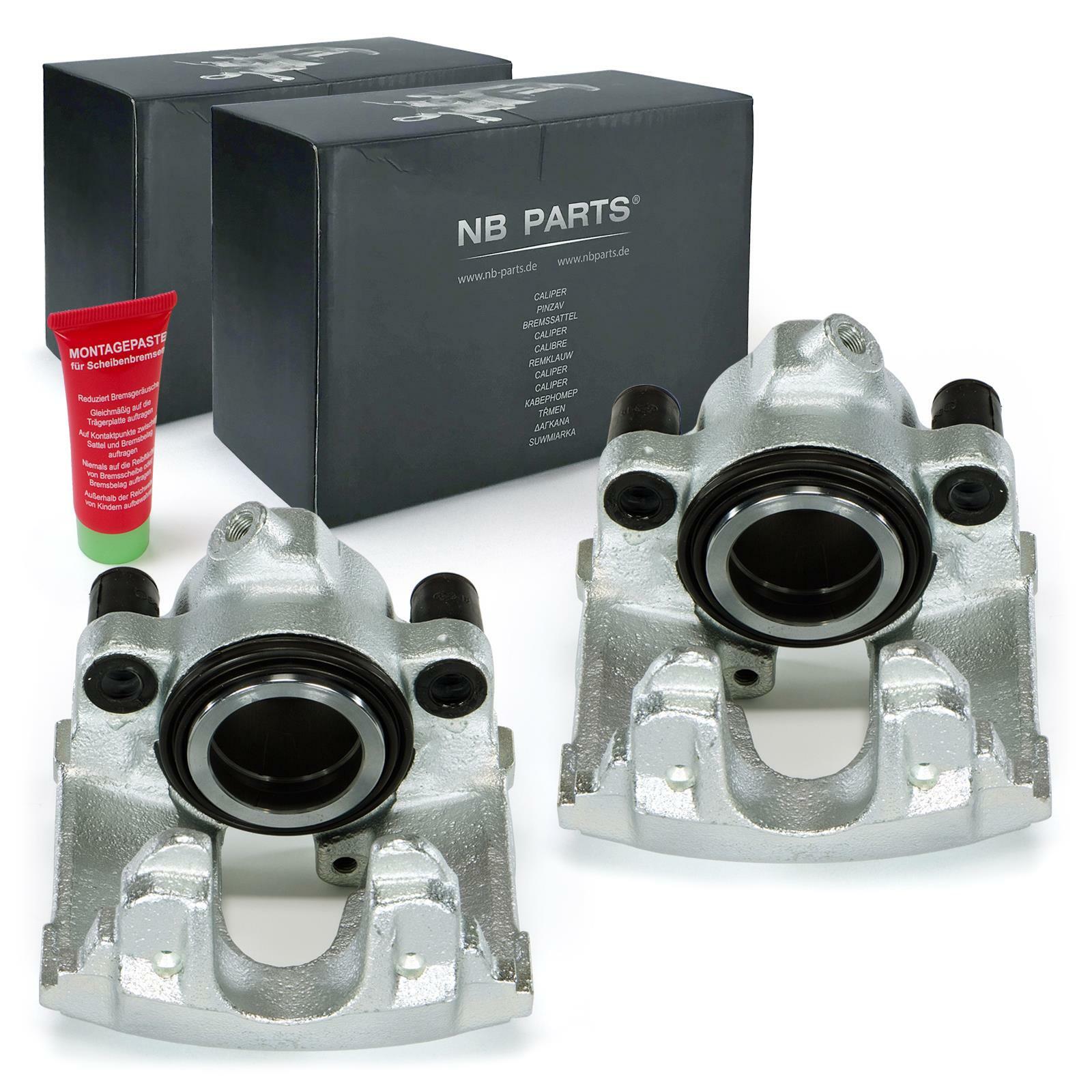 2x Brake Caliper 57mm Front for Mercedes-Benz E-Class C-Class SLK CLK