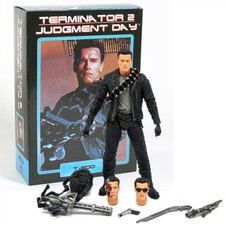 NECA Terminator 2 Judgment Day T-800 Arnold Schwarzenegger 7" Action Figure Gift